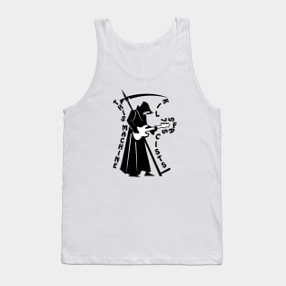 Death Playing Guitar Tank Top